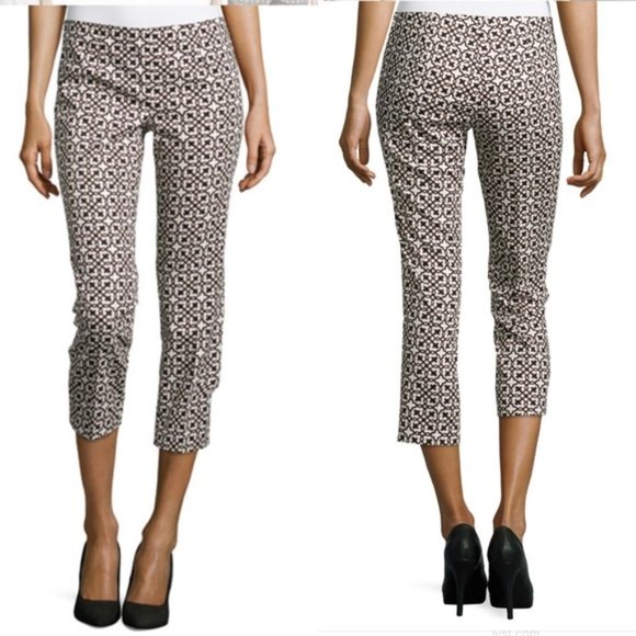 Laundry ByShelli Segal Printed Cropped‎ Pant - Picture 1 of 6